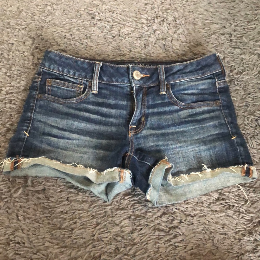 American eagle jean shorts